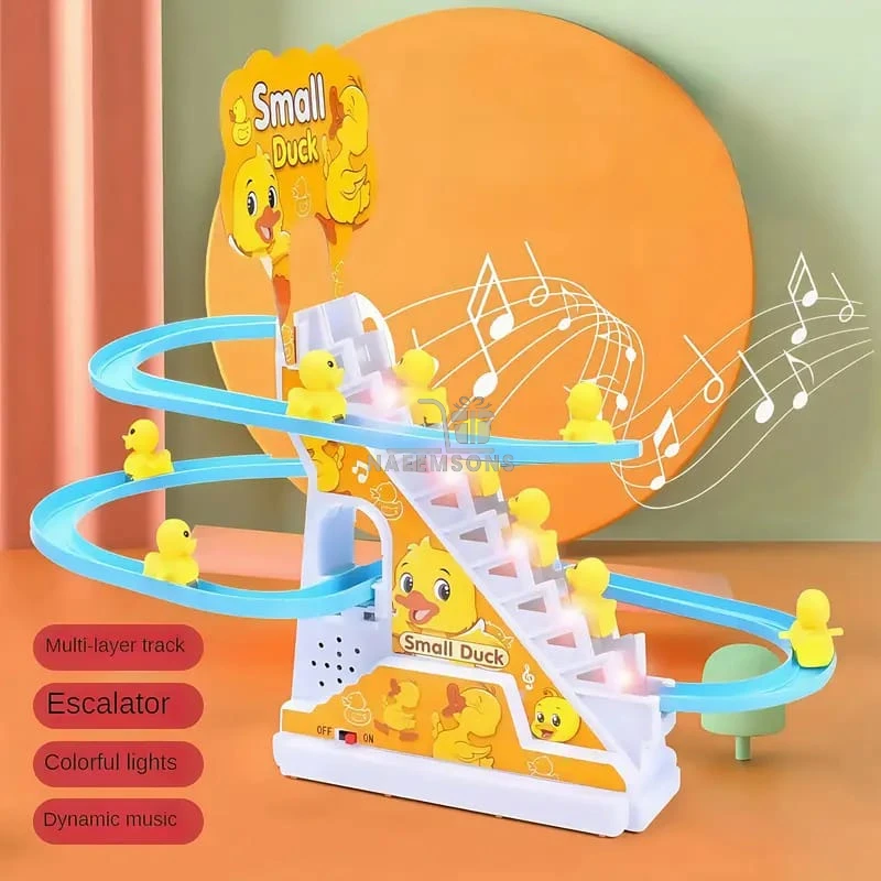 Small Duck Climbing Stairs Slide