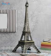 Eiffel Tower in Paris,  smaller-scale model of the iconic